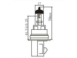 Галогенная лампа HB1/9004