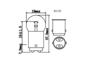 Лампа G18 R10W